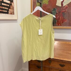 ALYSI Asymmetrical Silk Tunic - Vanilla